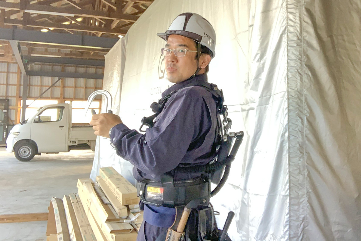 社員大工の荒木が気をつけること