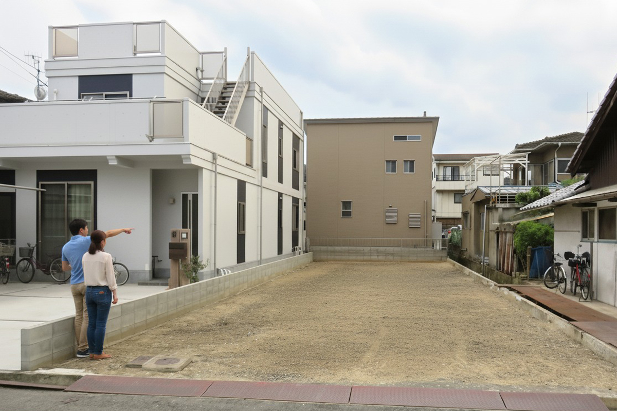 売り土地のイメージ