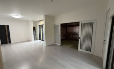 リフォームで広々LDKへ