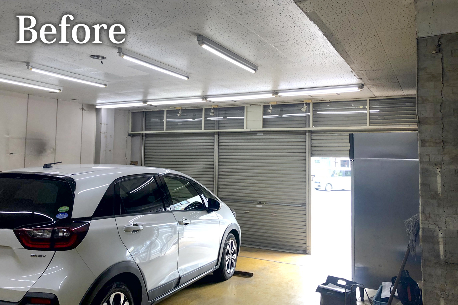 八百屋から一新、空手道場へリフォーム