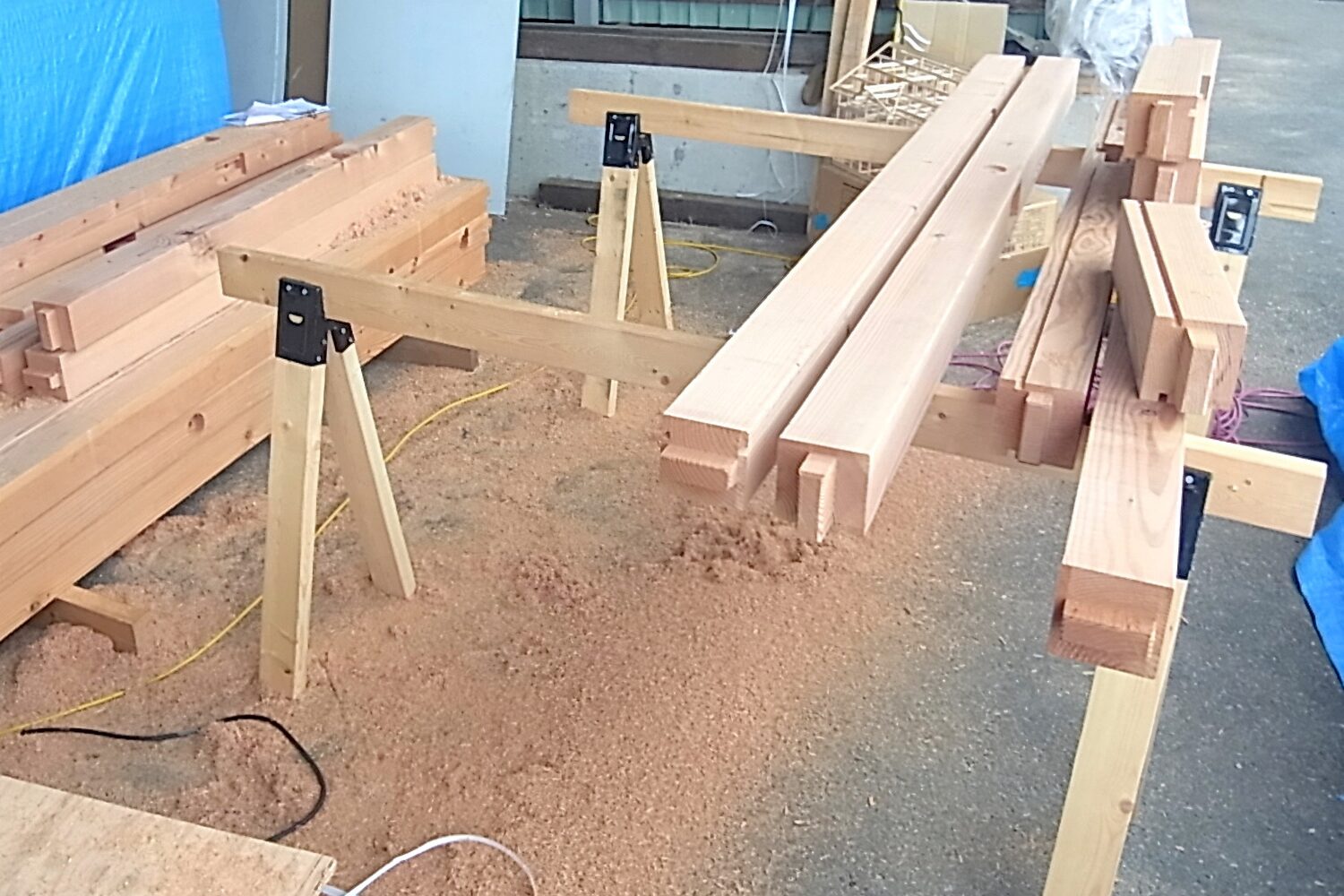 建築現場の「ウマ」って何？