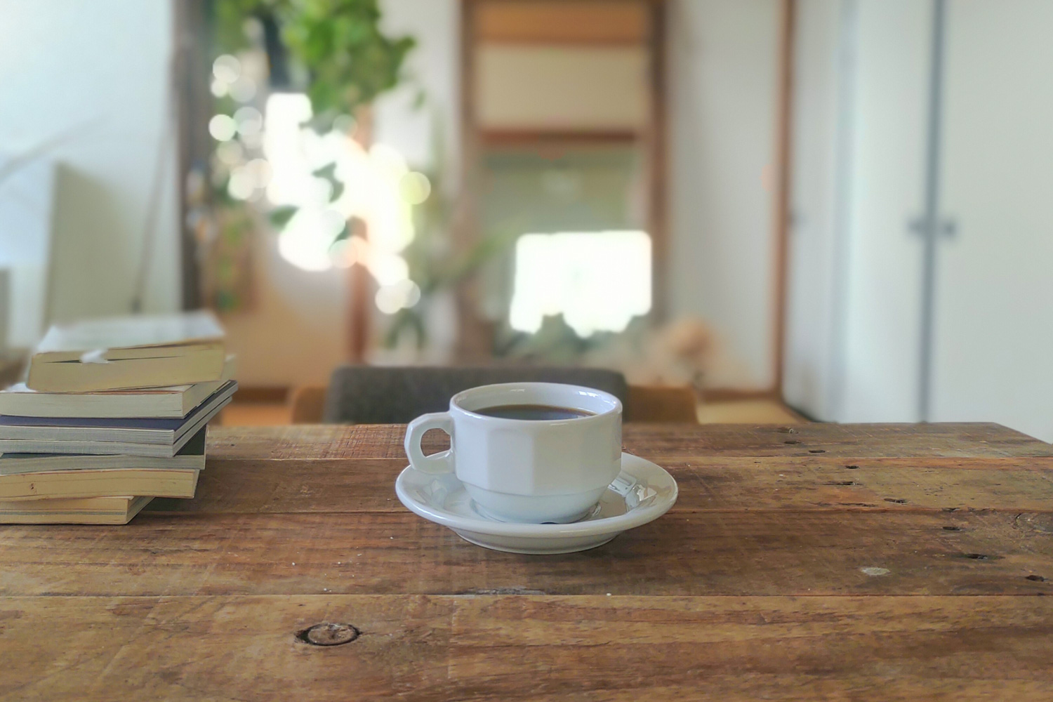 寒暖差のある春先をコーヒーと過ごす