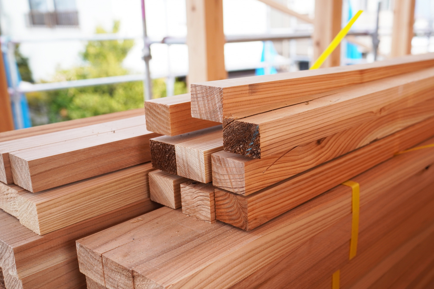 建築材料と環境のことを考える